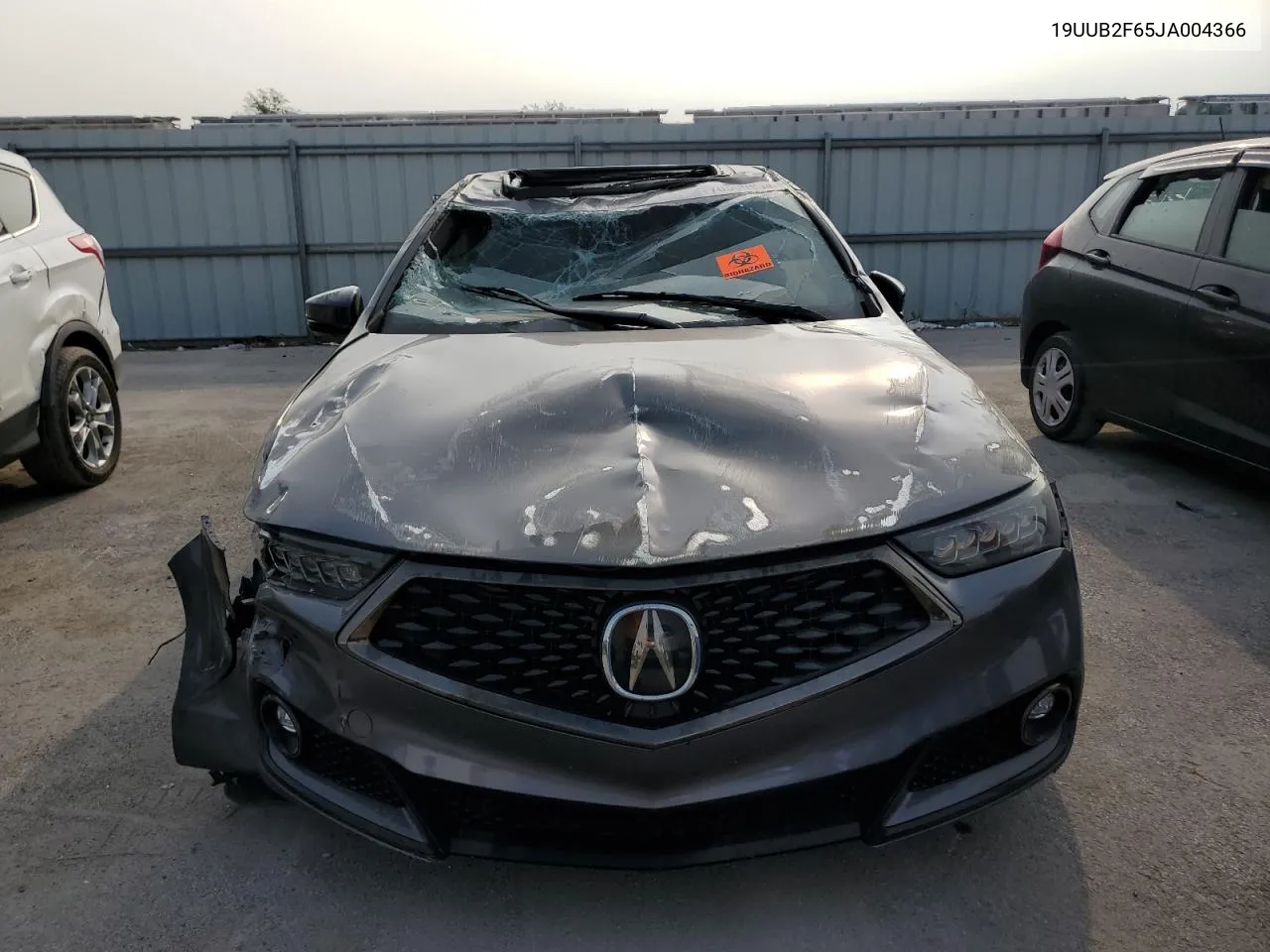 2018 Acura Tlx Tech+A VIN: 19UUB2F65JA004366 Lot: 70500934