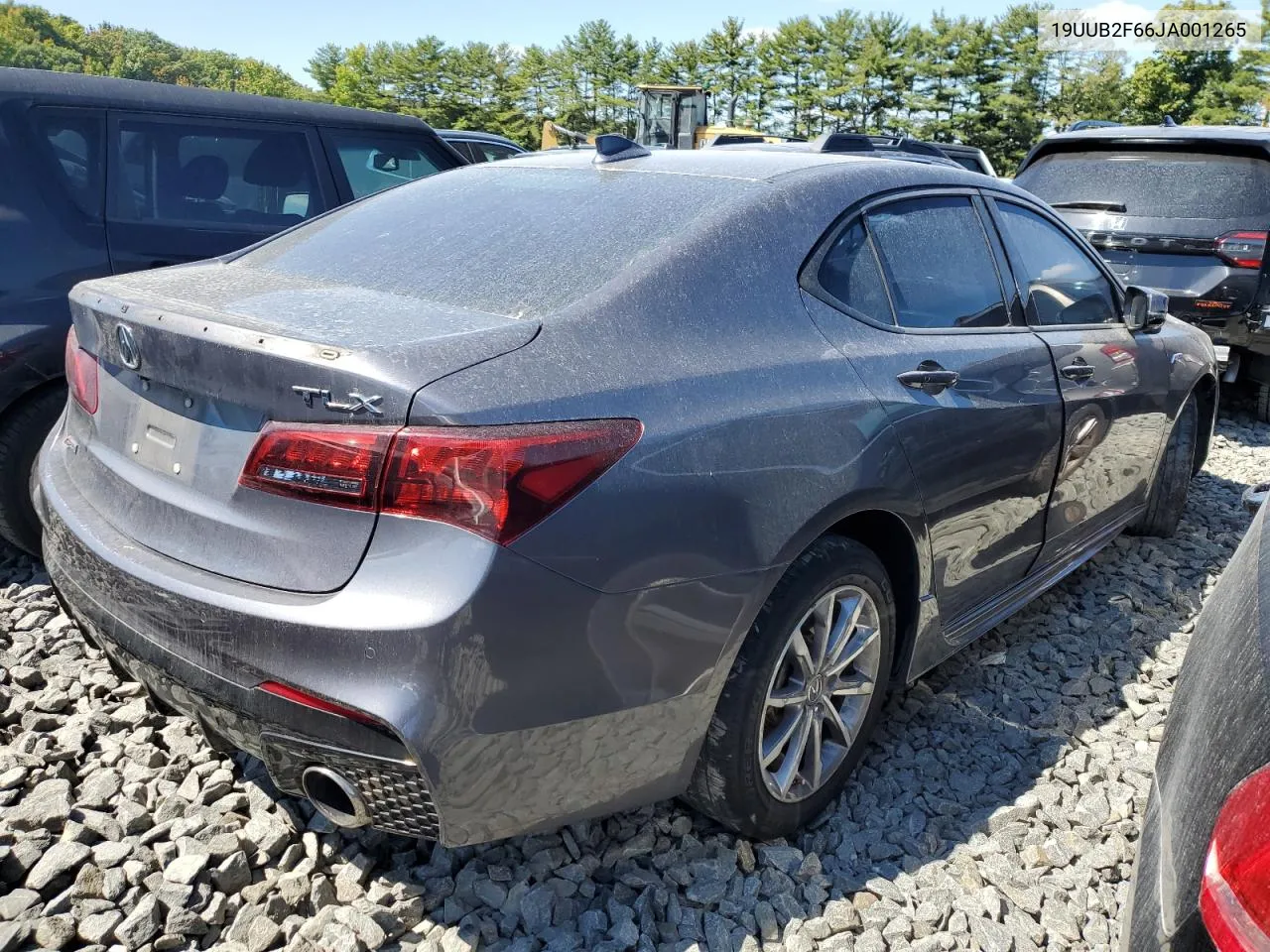 2018 Acura Tlx Tech+A VIN: 19UUB2F66JA001265 Lot: 70583674