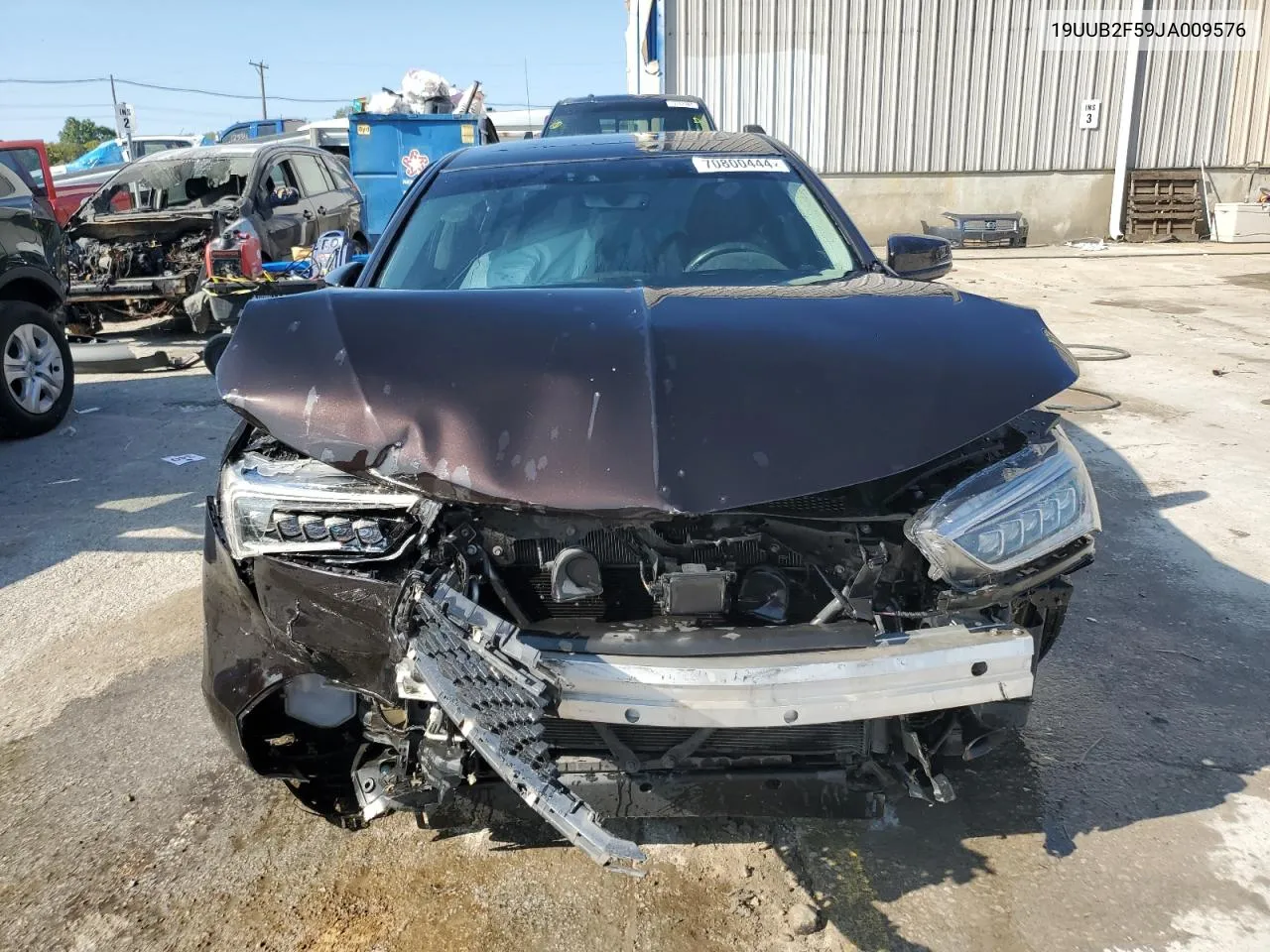 2018 Acura Tlx Tech VIN: 19UUB2F59JA009576 Lot: 70800444