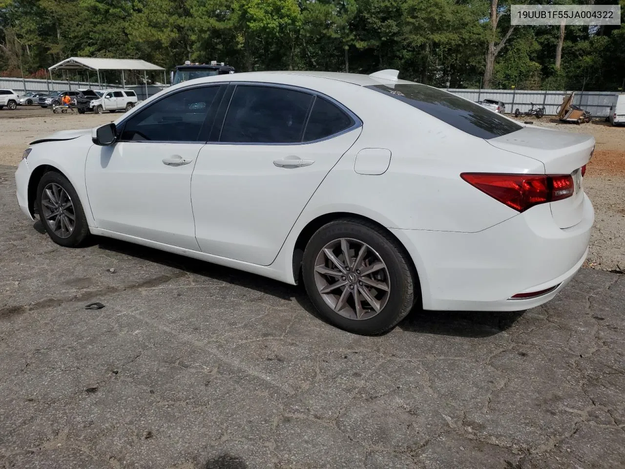 2018 Acura Tlx Tech VIN: 19UUB1F55JA004322 Lot: 70906674