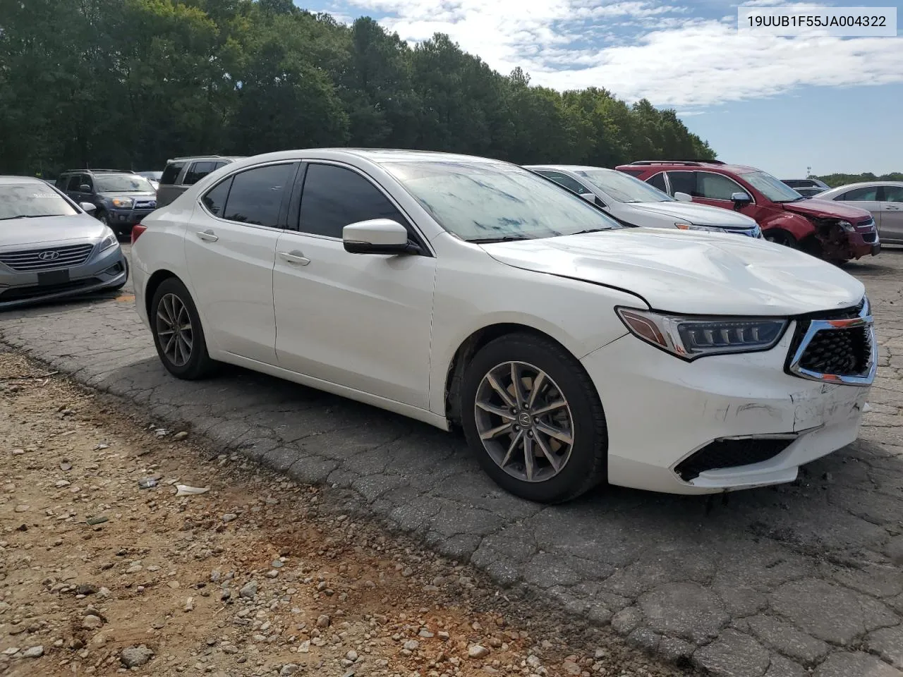 2018 Acura Tlx Tech VIN: 19UUB1F55JA004322 Lot: 70906674