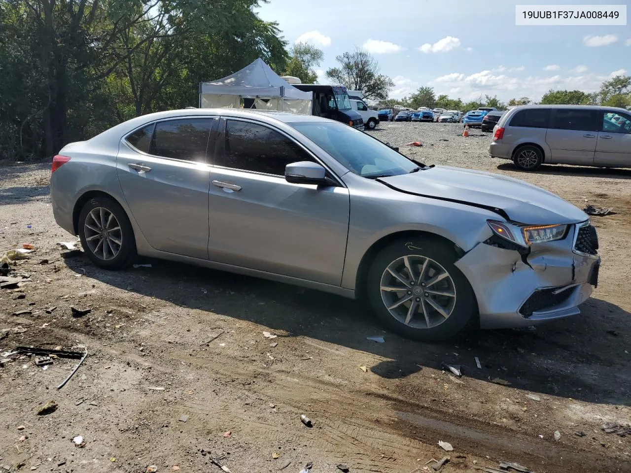 2018 Acura Tlx VIN: 19UUB1F37JA008449 Lot: 70972264