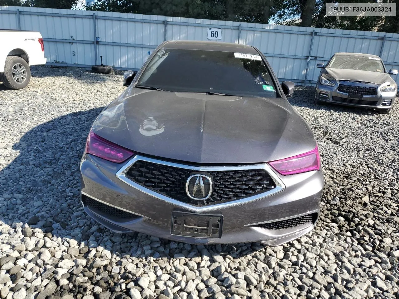 2018 Acura Tlx VIN: 19UUB1F36JA003324 Lot: 71077214