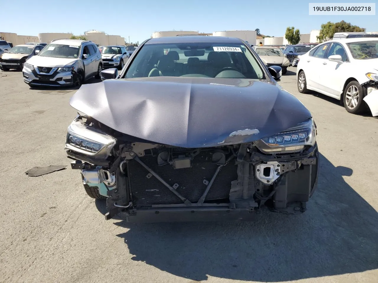 19UUB1F30JA002718 2018 Acura Tlx