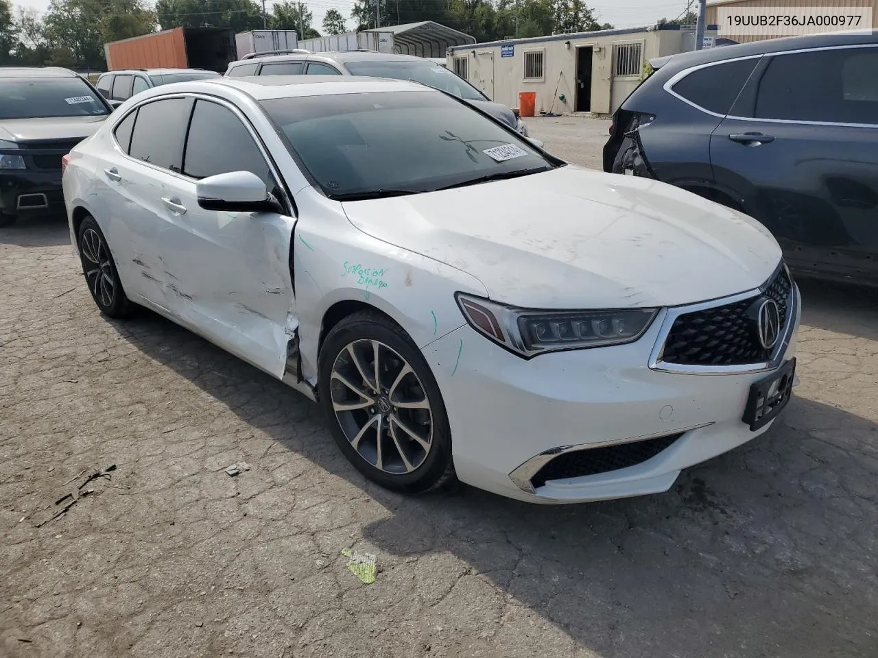 2018 Acura Tlx VIN: 19UUB2F36JA000977 Lot: 71234214