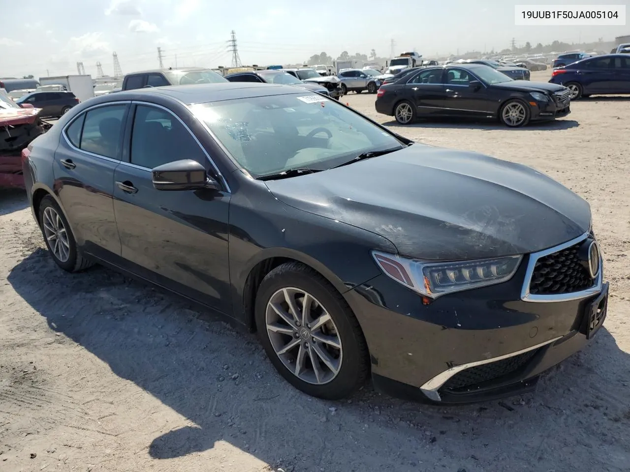 2018 Acura Tlx Tech VIN: 19UUB1F50JA005104 Lot: 71998144