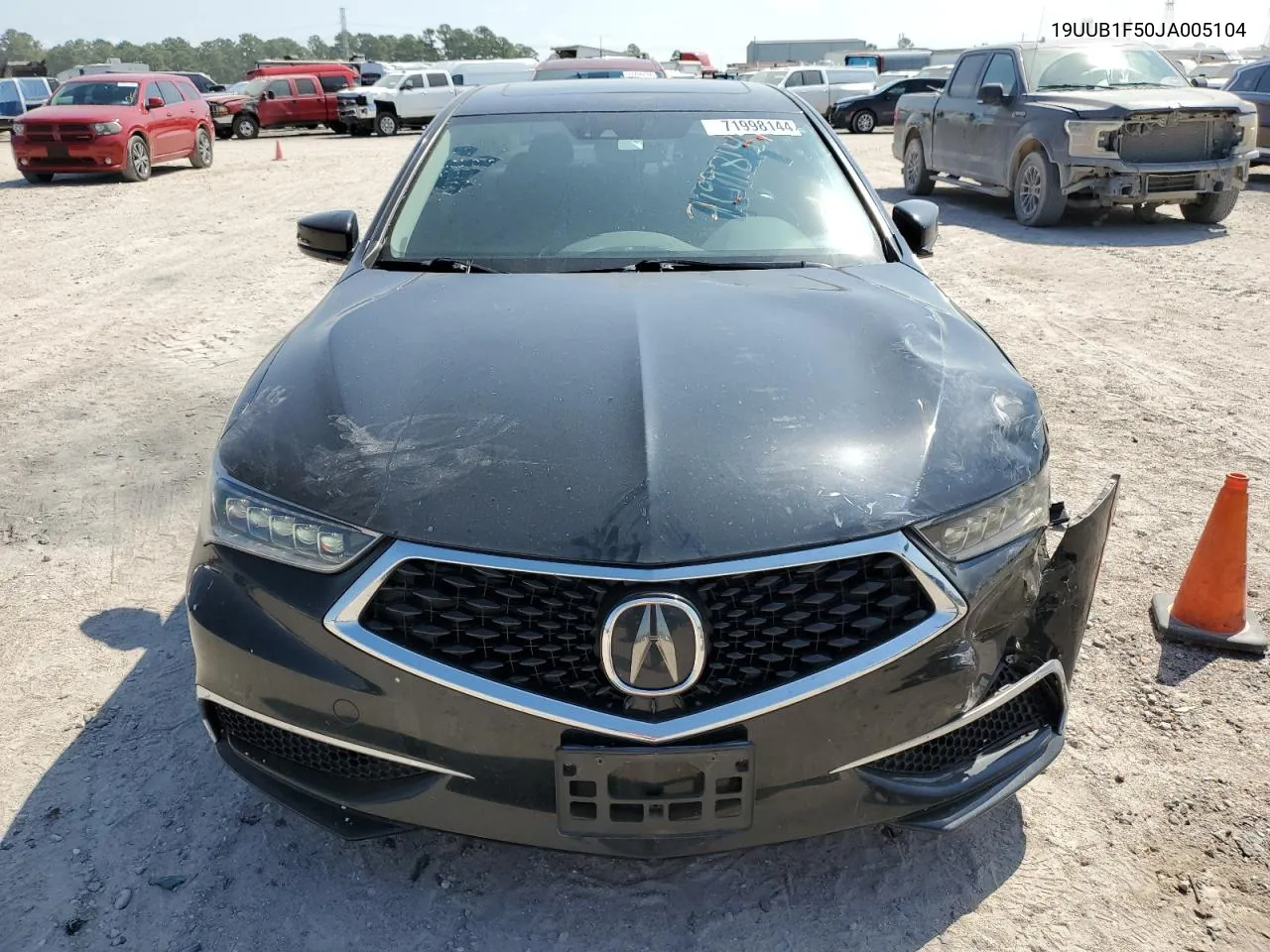 2018 Acura Tlx Tech VIN: 19UUB1F50JA005104 Lot: 71998144