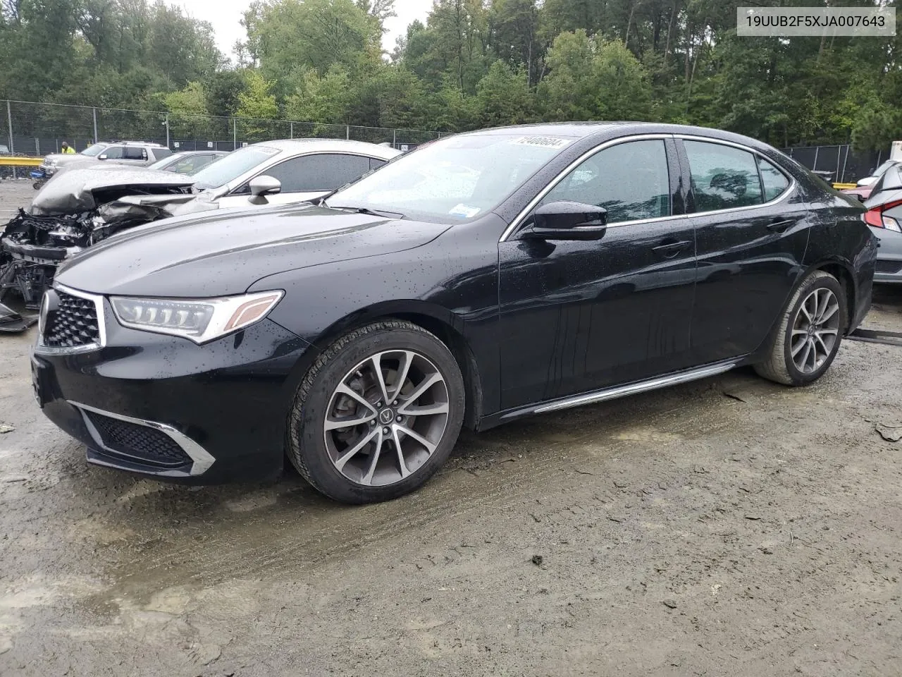 2018 Acura Tlx Tech VIN: 19UUB2F5XJA007643 Lot: 72400604