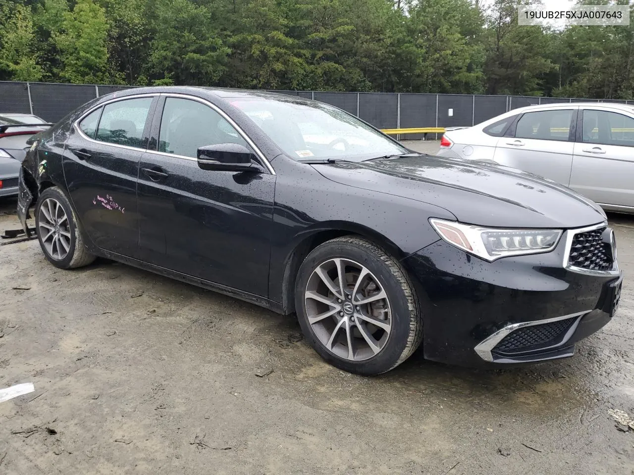 2018 Acura Tlx Tech VIN: 19UUB2F5XJA007643 Lot: 72400604