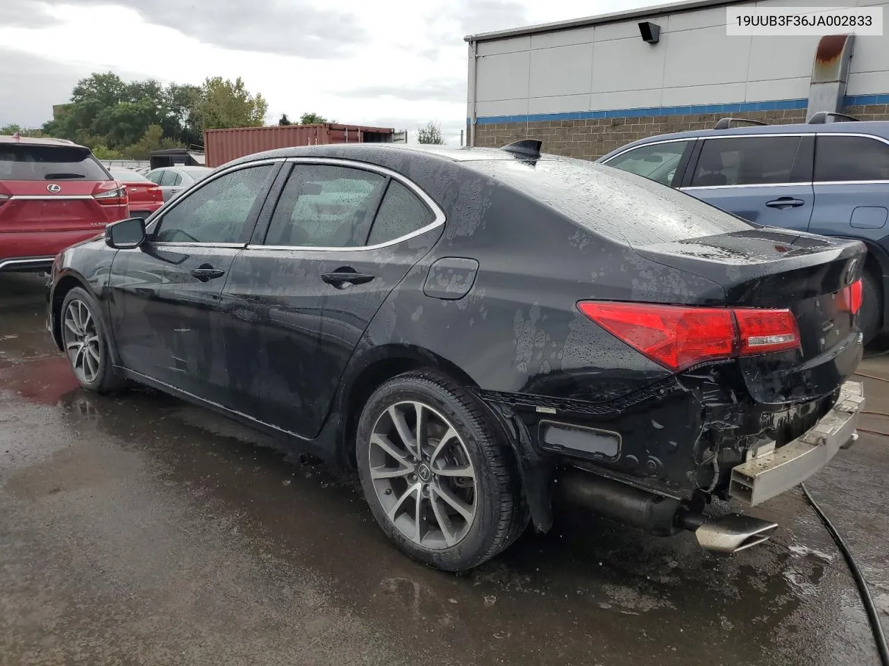 2018 Acura Tlx VIN: 19UUB3F36JA002833 Lot: 72416064