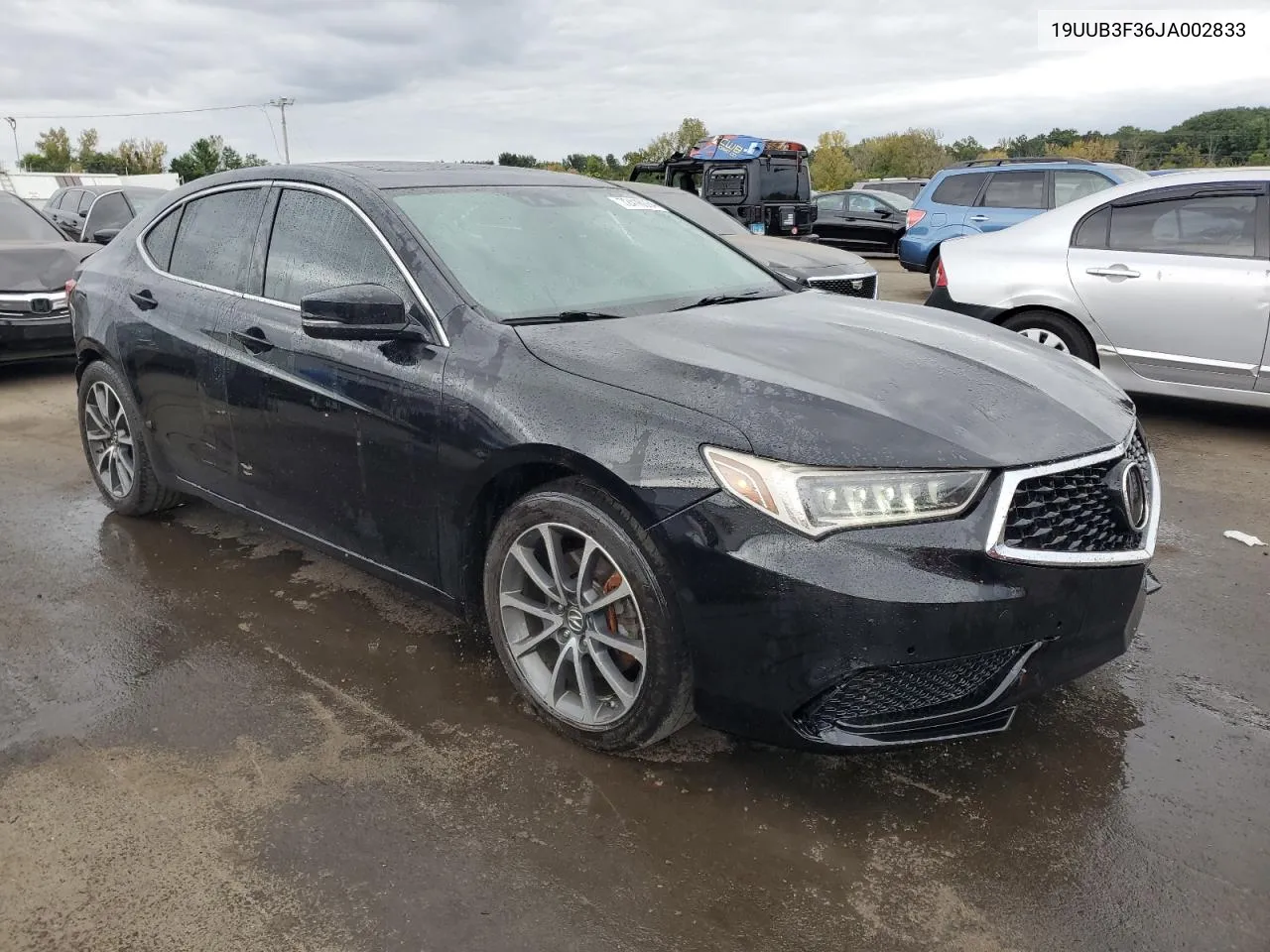 2018 Acura Tlx VIN: 19UUB3F36JA002833 Lot: 72416064