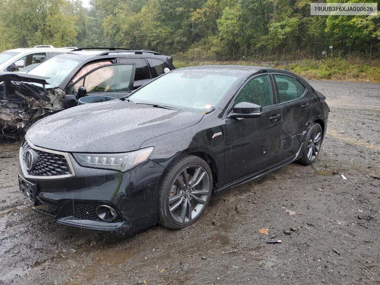 2018 Acura Tlx Tech+A VIN: 19UUB3F6XJA000626 Lot: 73179214