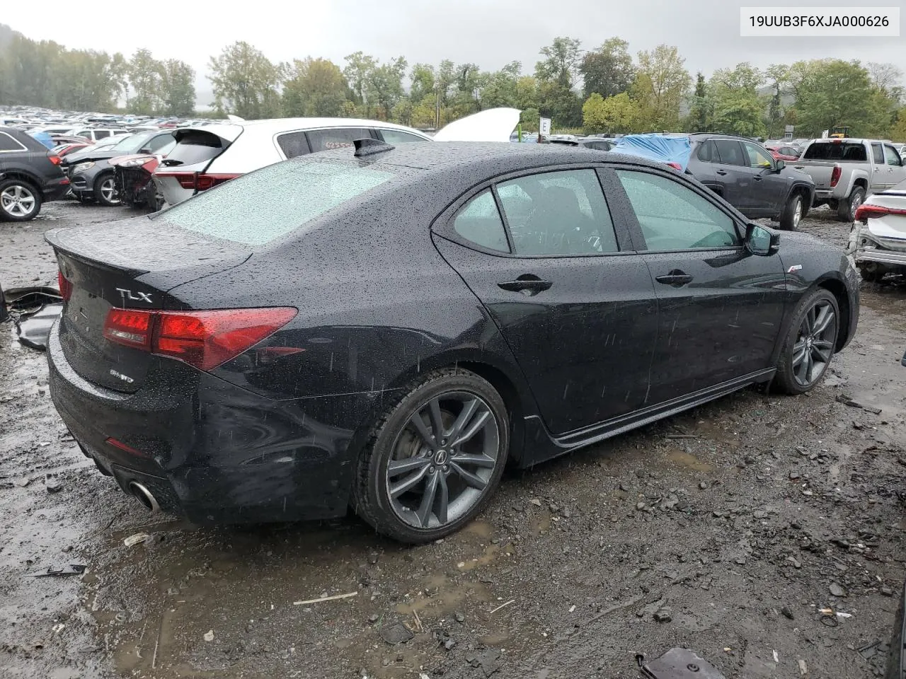 2018 Acura Tlx Tech+A VIN: 19UUB3F6XJA000626 Lot: 73179214