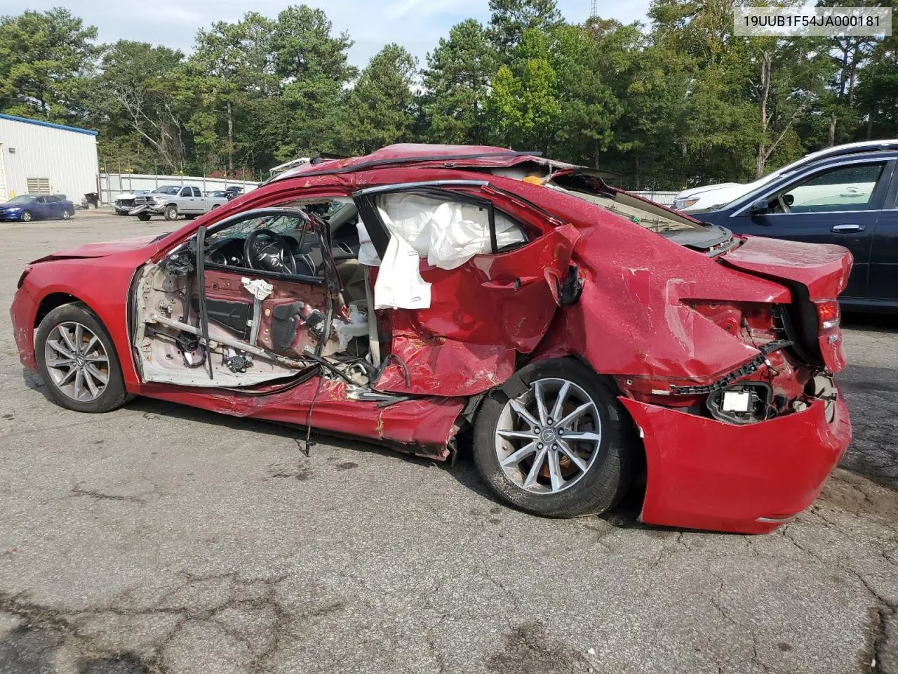 2018 Acura Tlx Tech VIN: 19UUB1F54JA000181 Lot: 73195144