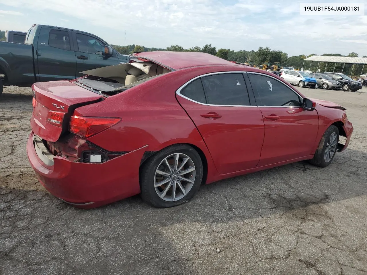 2018 Acura Tlx Tech VIN: 19UUB1F54JA000181 Lot: 73195144