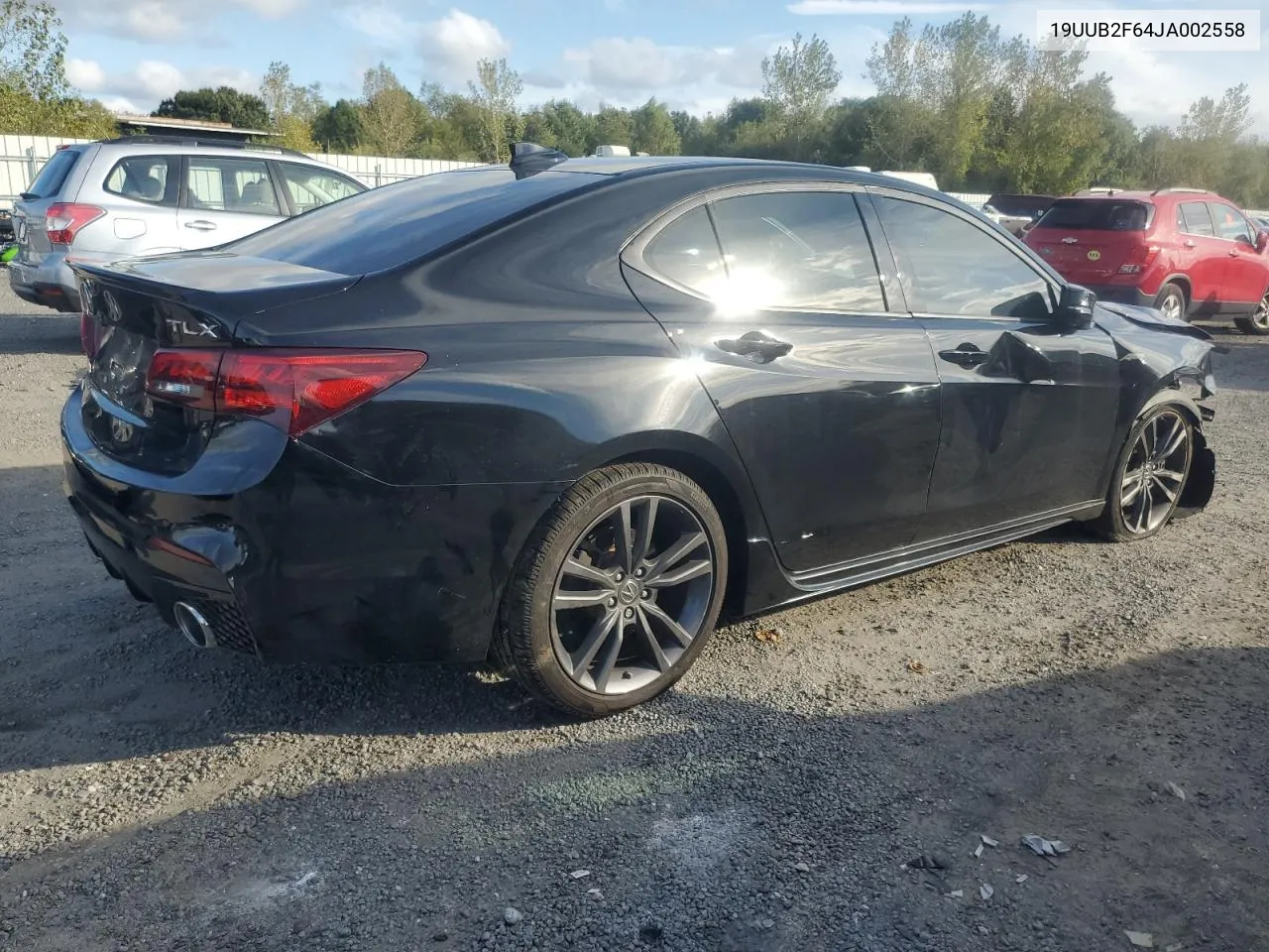 2018 Acura Tlx Tech+A VIN: 19UUB2F64JA002558 Lot: 73347604