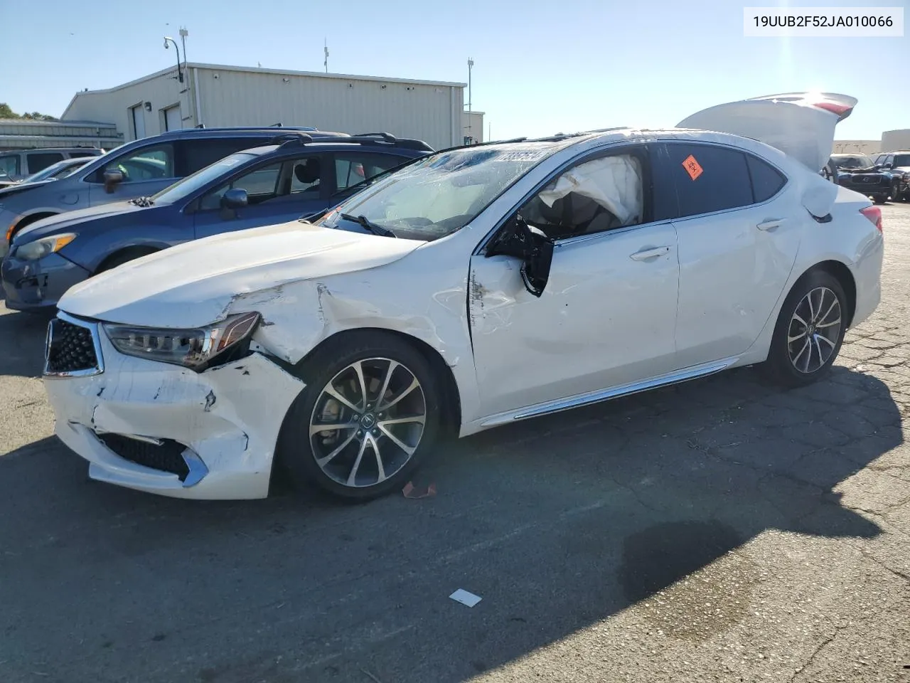 19UUB2F52JA010066 2018 Acura Tlx Tech