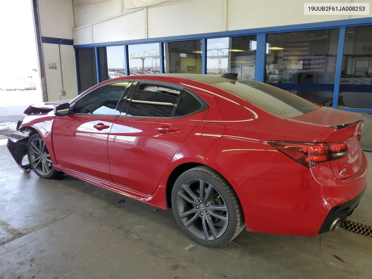 2018 Acura Tlx Tech+A VIN: 19UUB2F61JA008253 Lot: 73607284