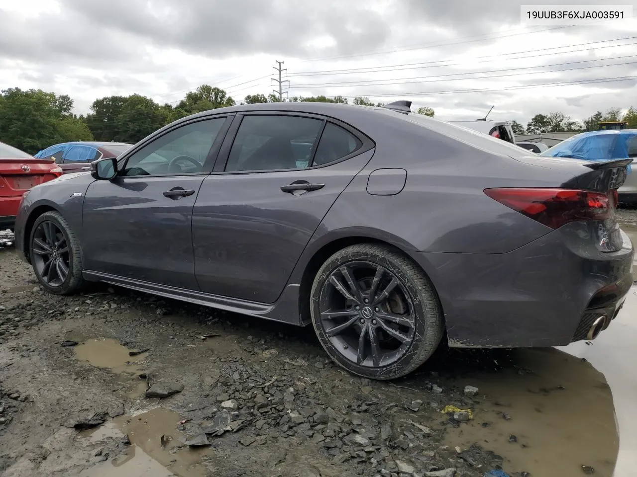 2018 Acura Tlx Tech+A VIN: 19UUB3F6XJA003591 Lot: 73680764