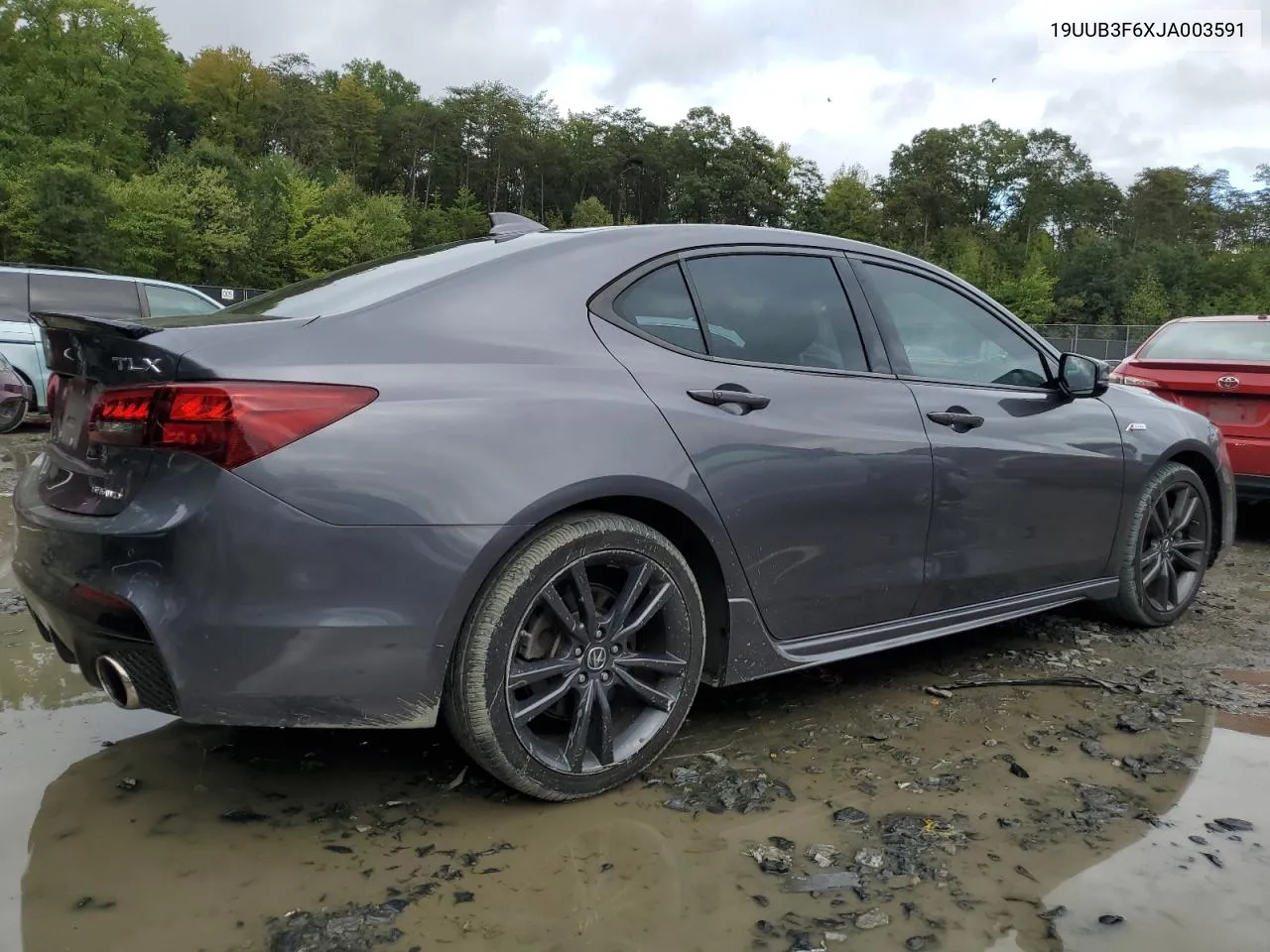 2018 Acura Tlx Tech+A VIN: 19UUB3F6XJA003591 Lot: 73680764