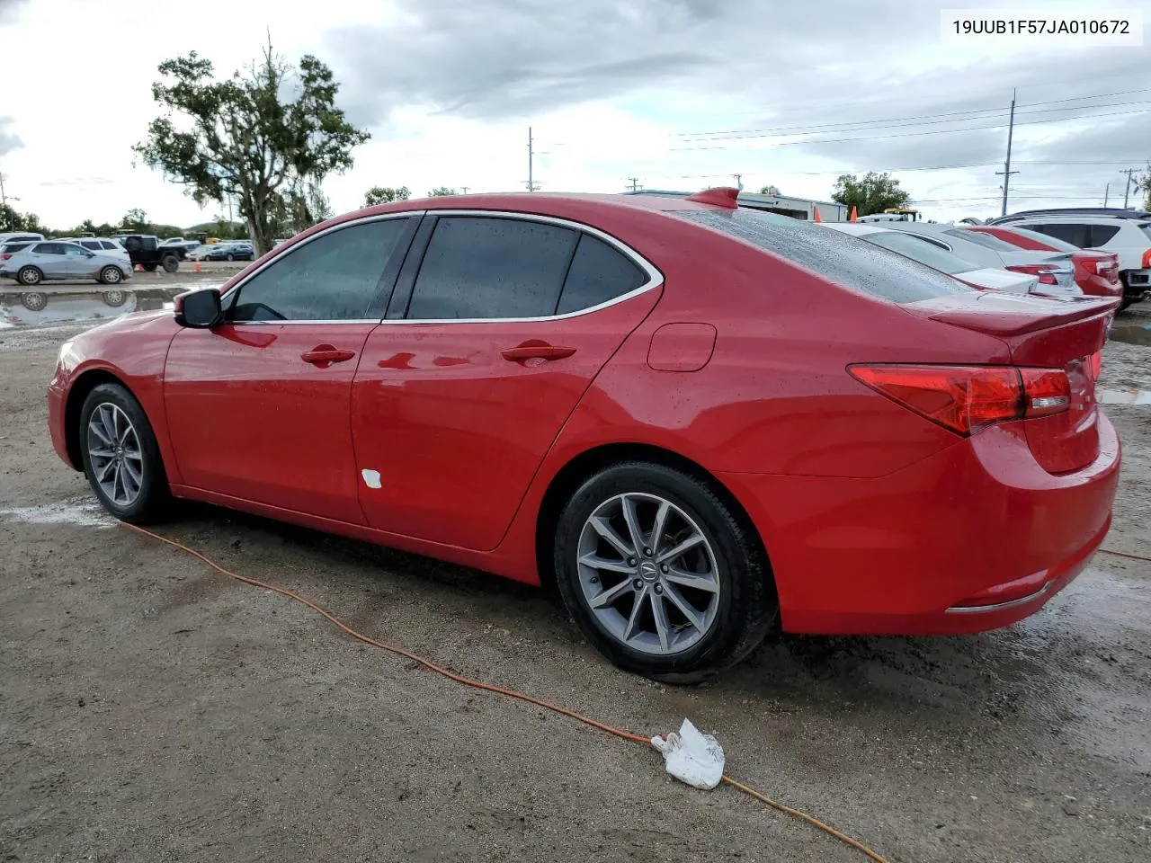 2018 Acura Tlx Tech VIN: 19UUB1F57JA010672 Lot: 73834324