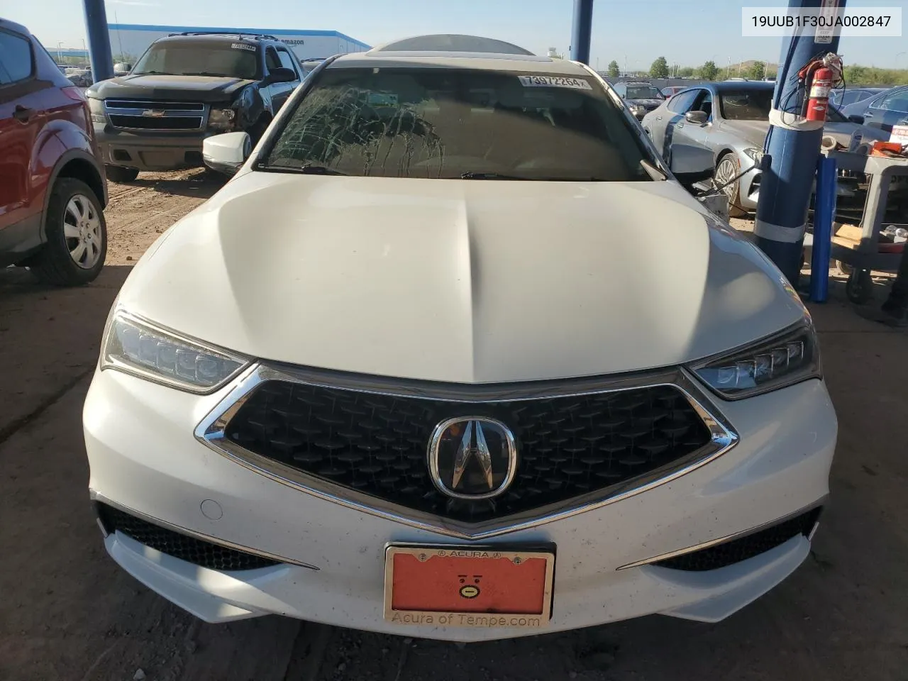 2018 Acura Tlx VIN: 19UUB1F30JA002847 Lot: 73972264