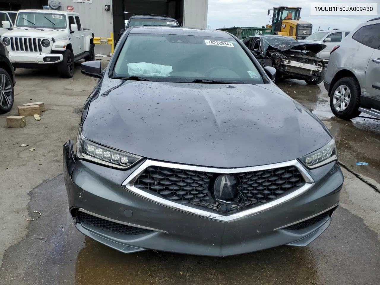 2018 Acura Tlx Tech VIN: 19UUB1F50JA009430 Lot: 74220934