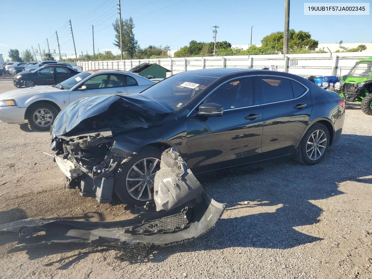 2018 Acura Tlx Tech VIN: 19UUB1F57JA002345 Lot: 74234184