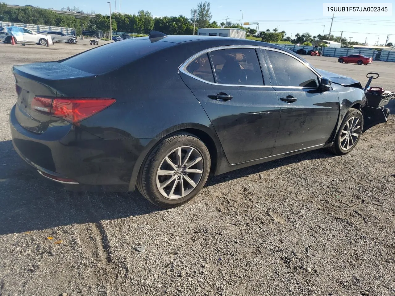 2018 Acura Tlx Tech VIN: 19UUB1F57JA002345 Lot: 74234184