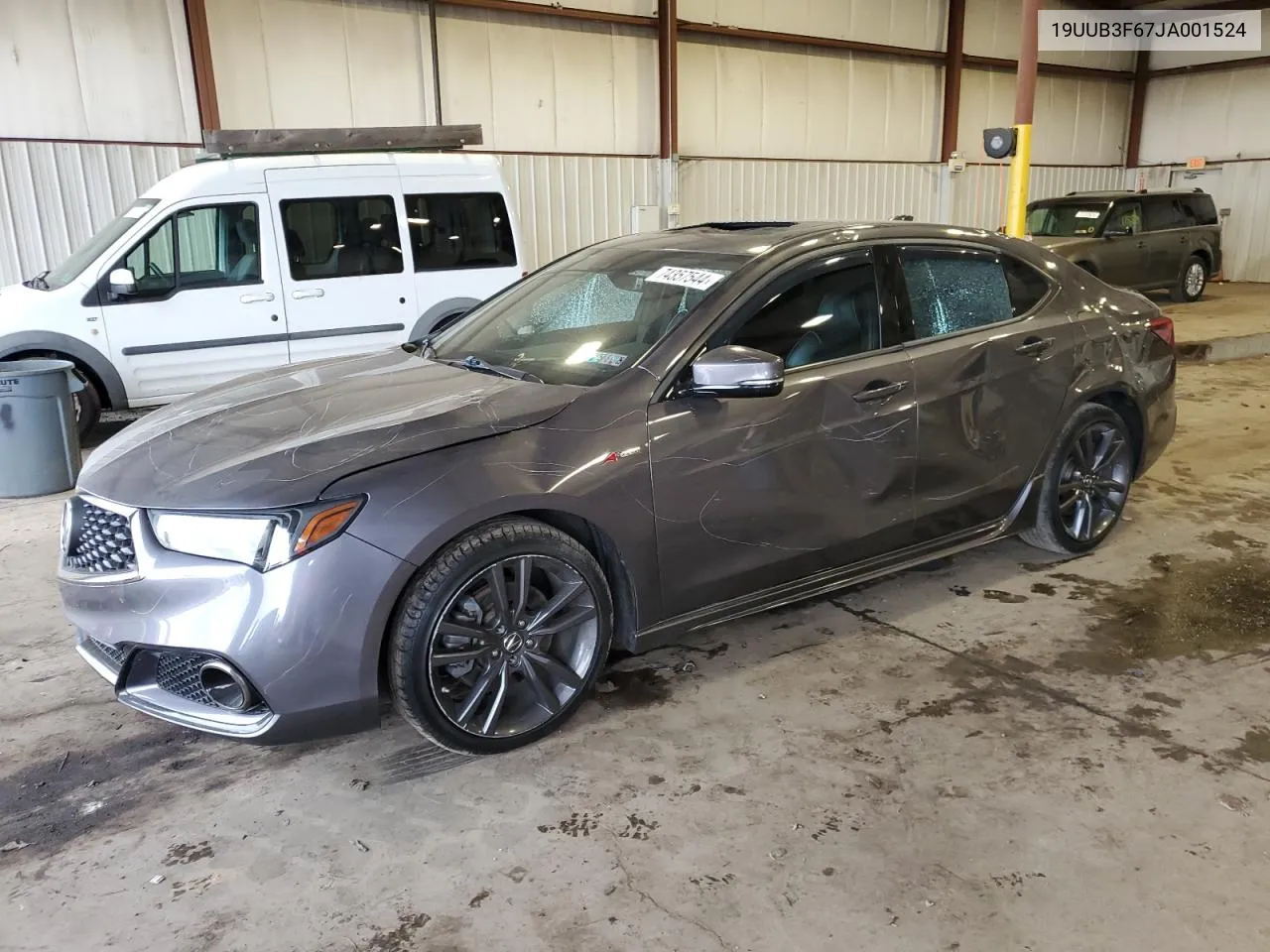 2018 Acura Tlx Tech+A VIN: 19UUB3F67JA001524 Lot: 74357544