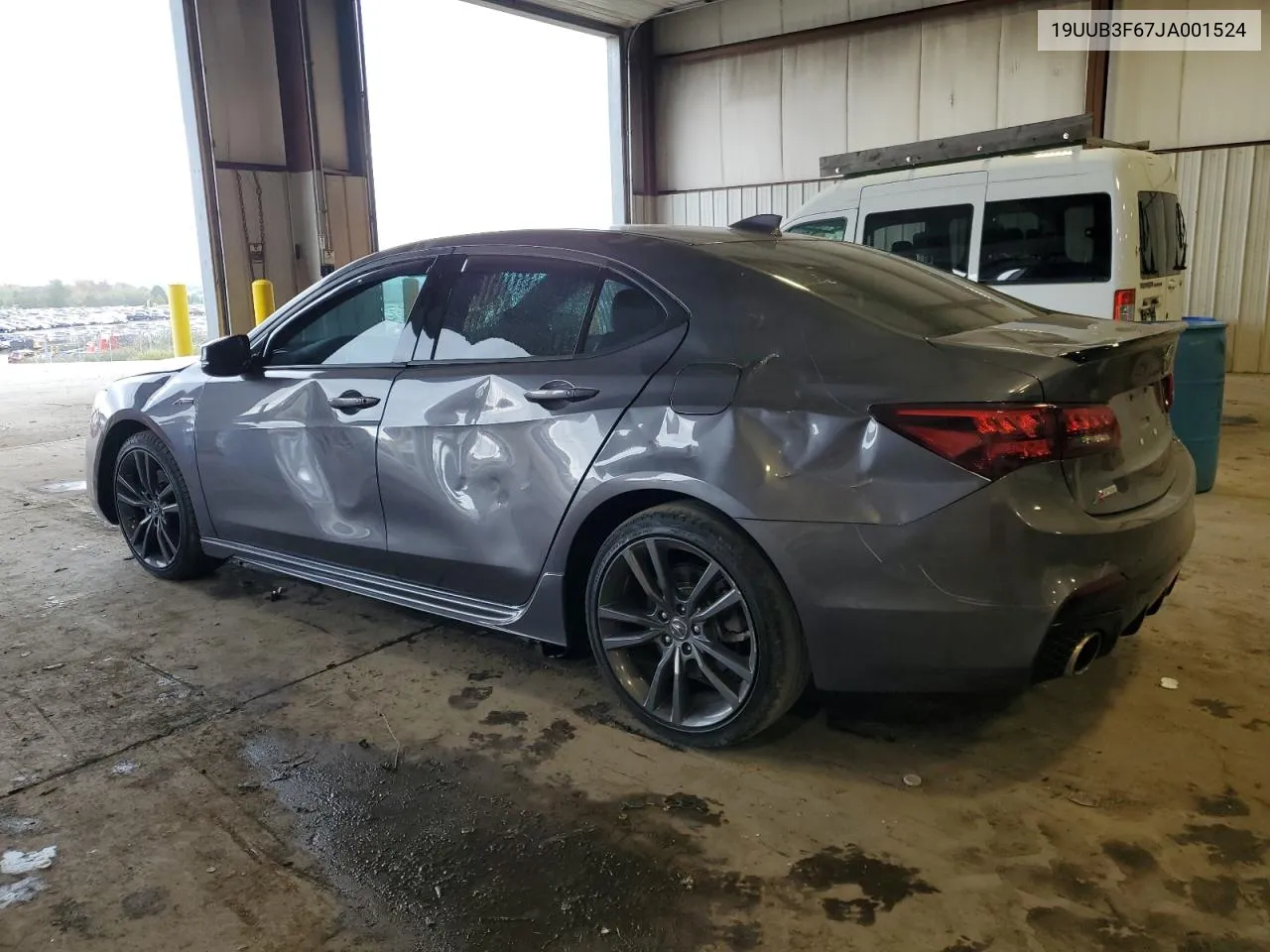 2018 Acura Tlx Tech+A VIN: 19UUB3F67JA001524 Lot: 74357544