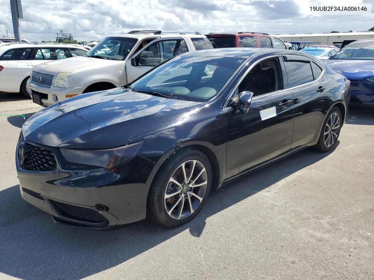 2018 Acura Tlx VIN: 19UUB2F34JA006146 Lot: 74634214