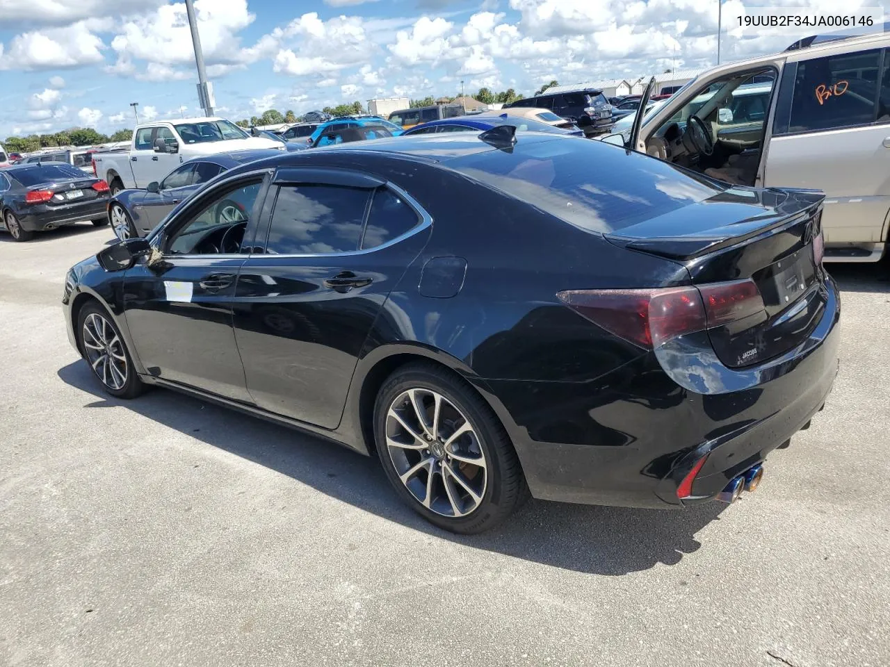 2018 Acura Tlx VIN: 19UUB2F34JA006146 Lot: 74634214