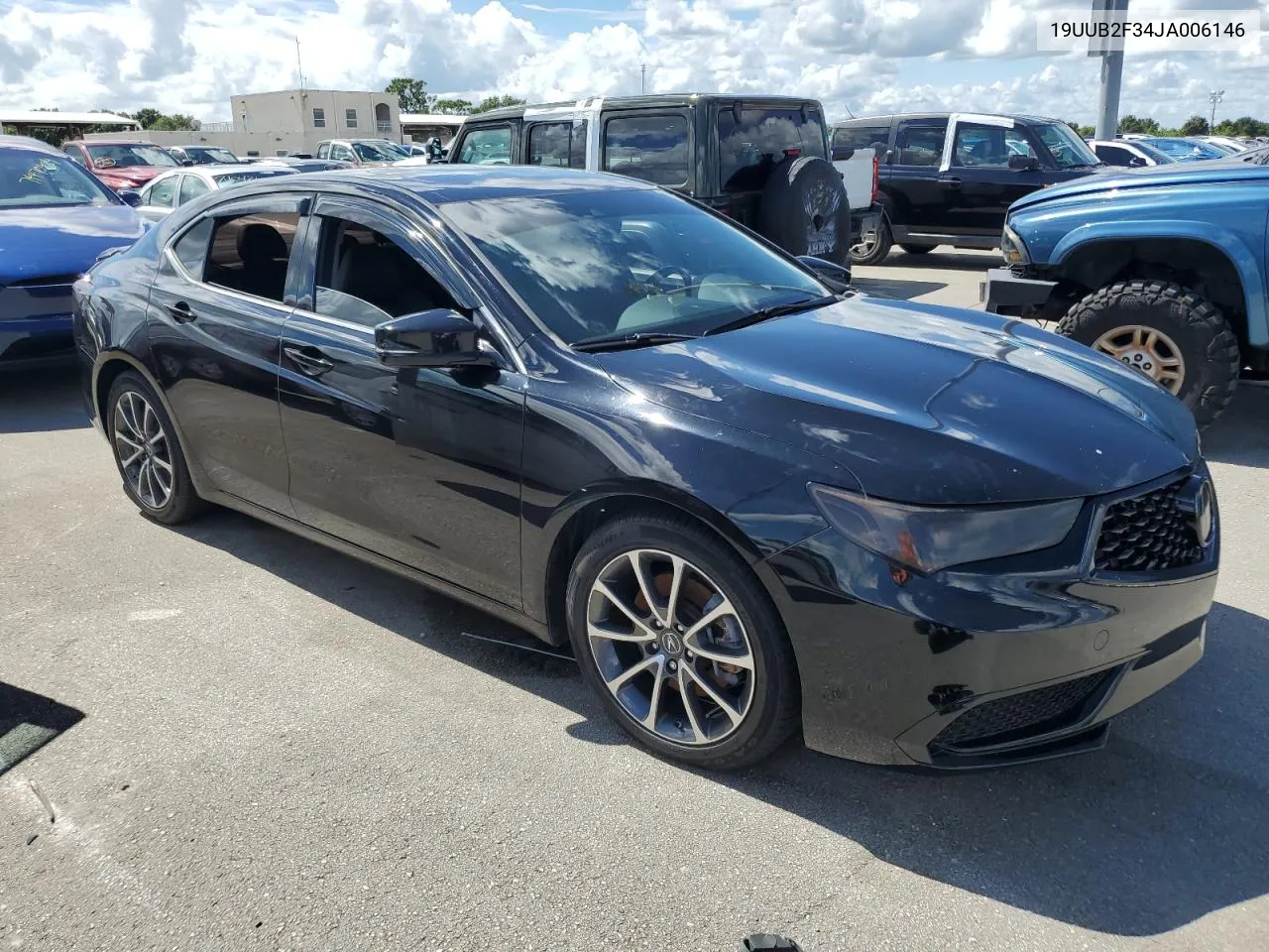 2018 Acura Tlx VIN: 19UUB2F34JA006146 Lot: 74634214