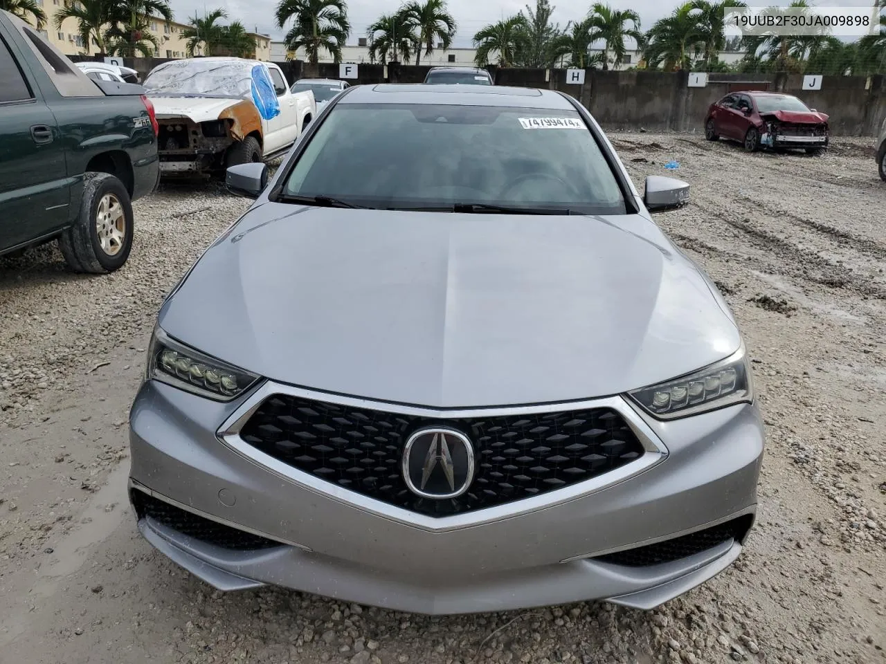 2018 Acura Tlx VIN: 19UUB2F30JA009898 Lot: 74799474