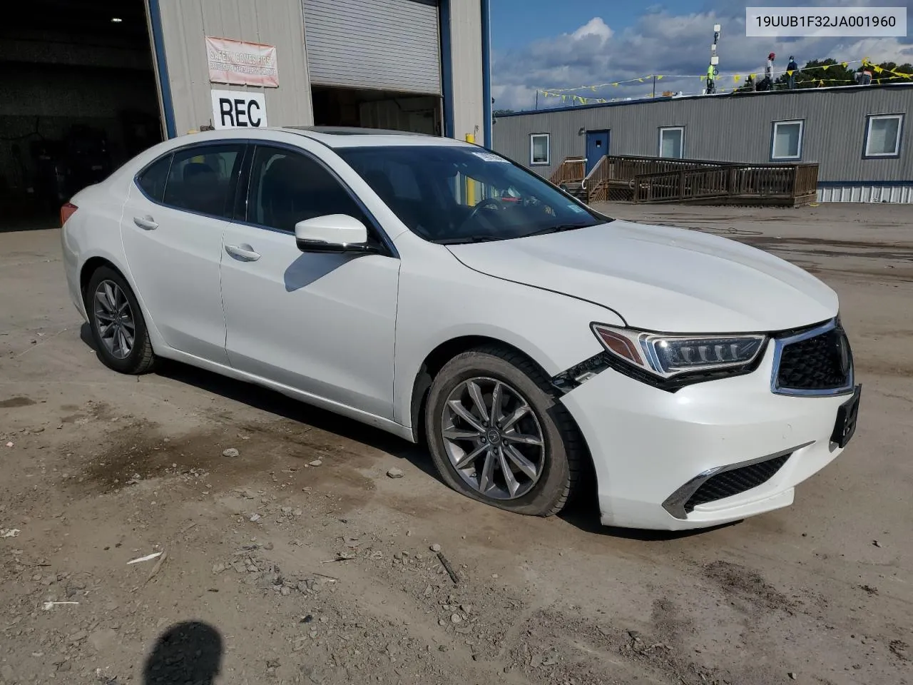 2018 Acura Tlx VIN: 19UUB1F32JA001960 Lot: 74873564