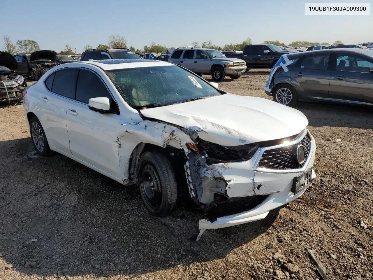 2018 Acura Tlx VIN: 19UUB1F30JA009300 Lot: 75025654