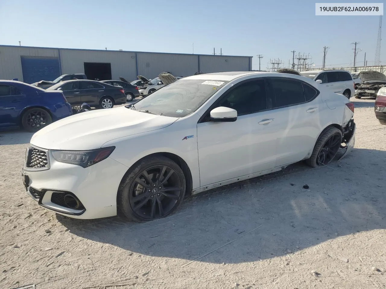 2018 Acura Tlx Tech+A VIN: 19UUB2F62JA006978 Lot: 75817264