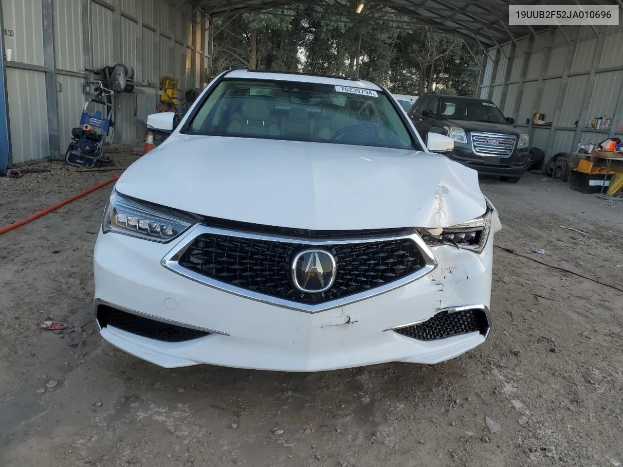 2018 Acura Tlx Tech VIN: 19UUB2F52JA010696 Lot: 76239794