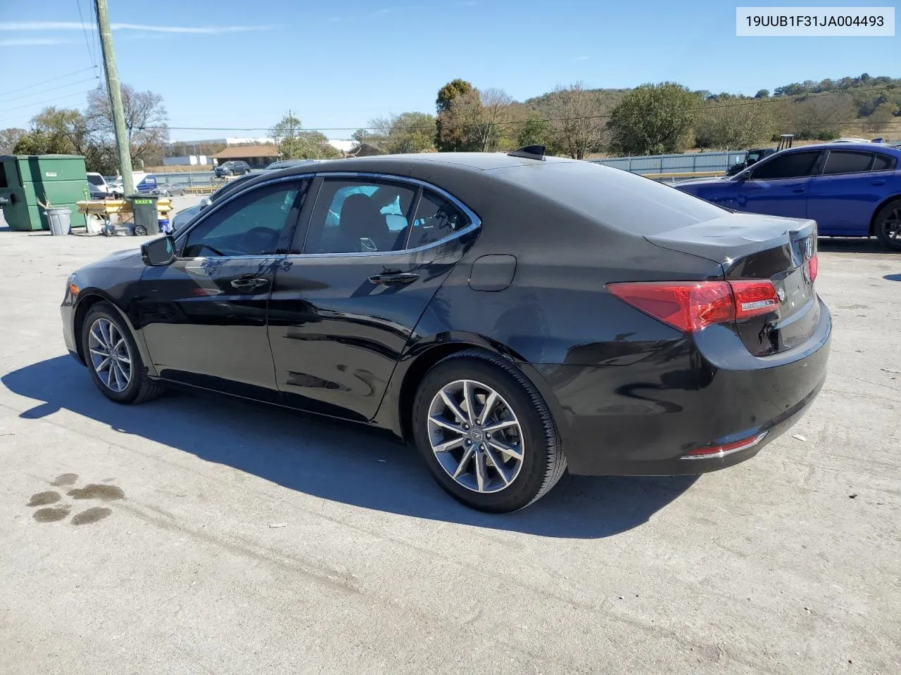 2018 Acura Tlx VIN: 19UUB1F31JA004493 Lot: 76955264