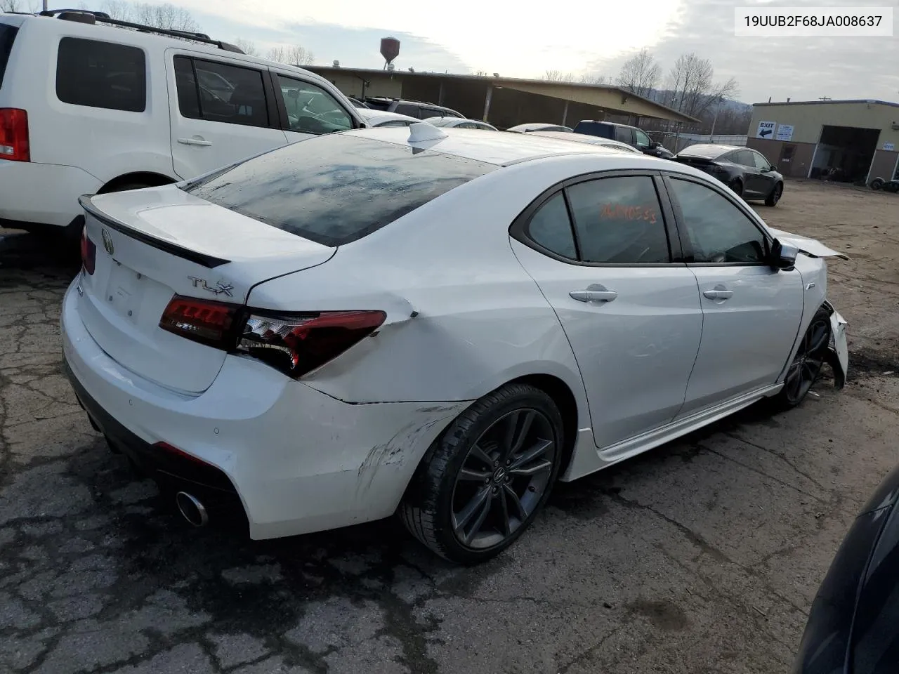 2018 Acura Tlx Tech+A VIN: 19UUB2F68JA008637 Lot: 77021904