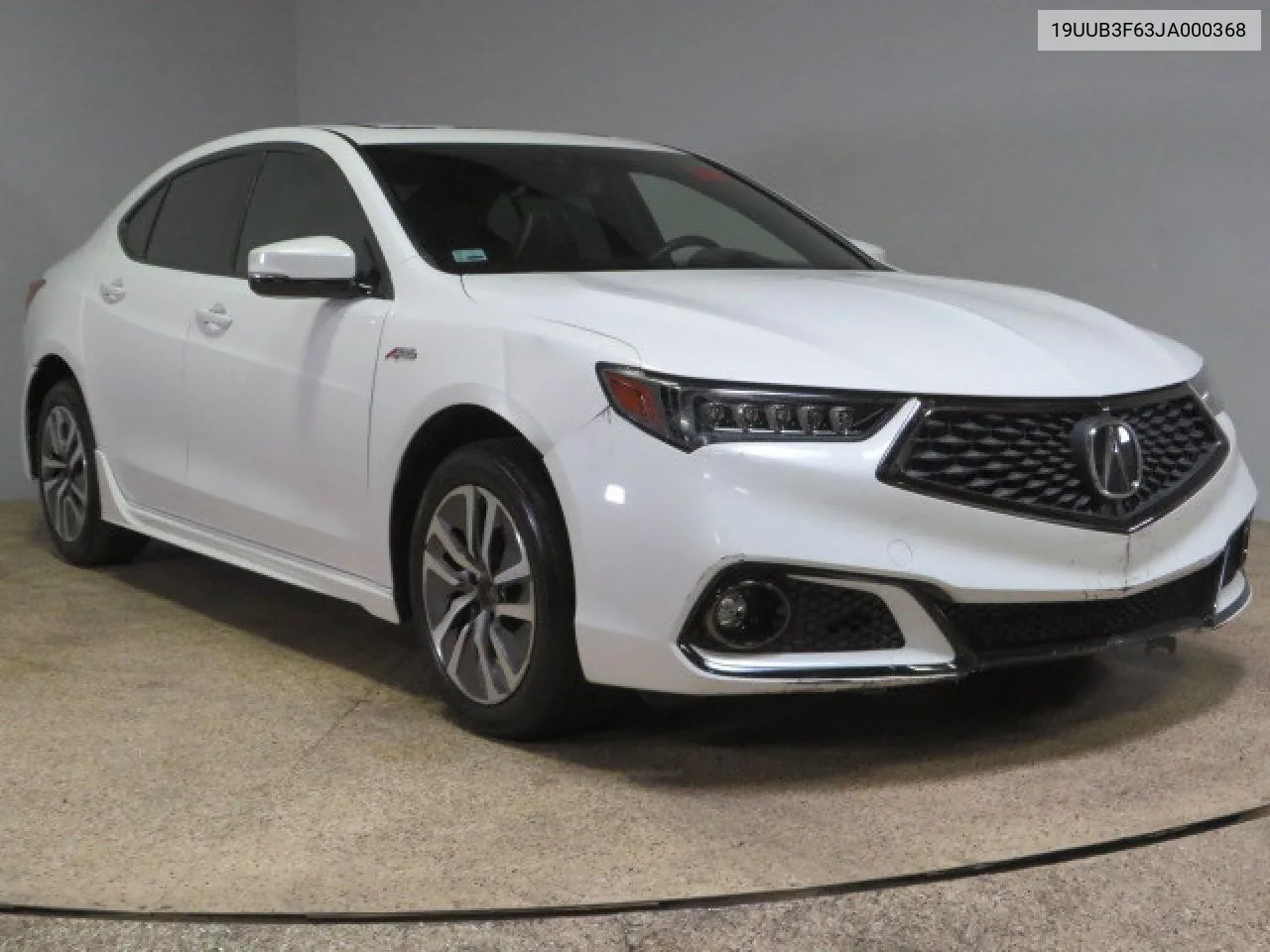 19UUB3F63JA000368 2018 Acura Tlx Tech+A