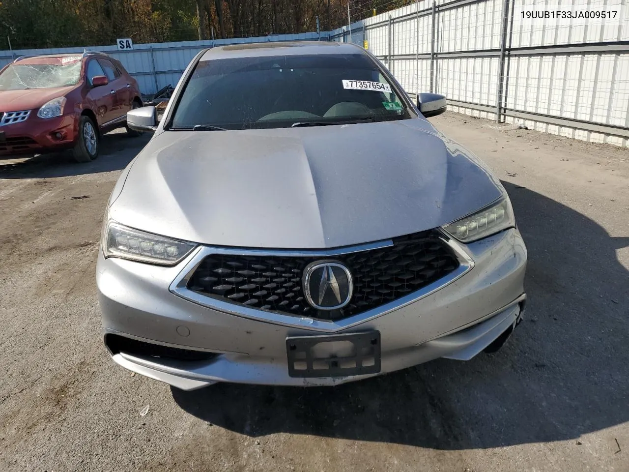 2018 Acura Tlx VIN: 19UUB1F33JA009517 Lot: 77357654