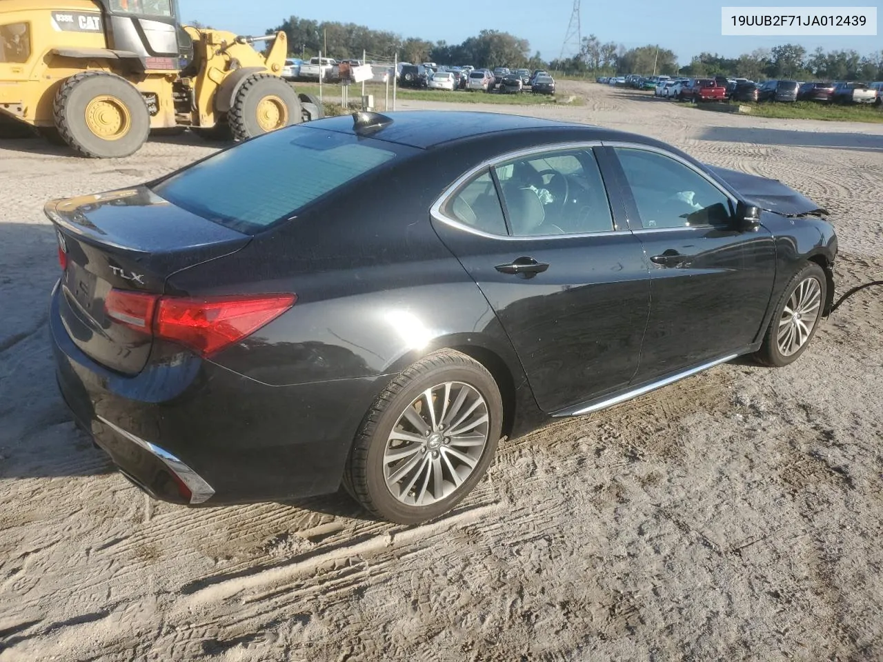 2018 Acura Tlx Advance VIN: 19UUB2F71JA012439 Lot: 77595884