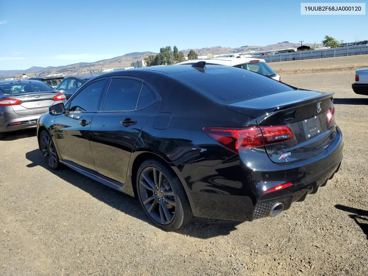 2018 Acura Tlx Tech+A VIN: 19UUB2F68JA000120 Lot: 78288014