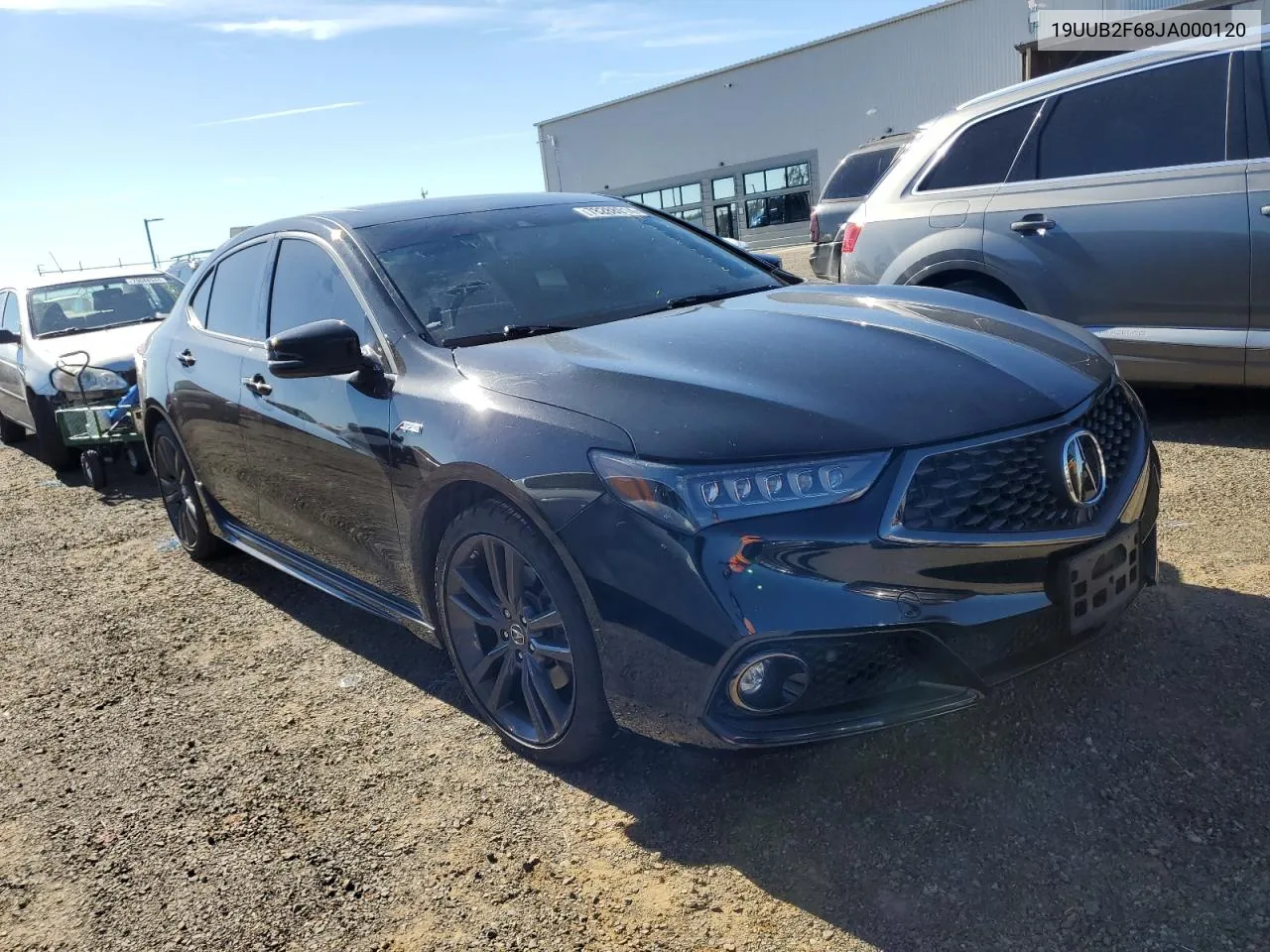 2018 Acura Tlx Tech+A VIN: 19UUB2F68JA000120 Lot: 78288014