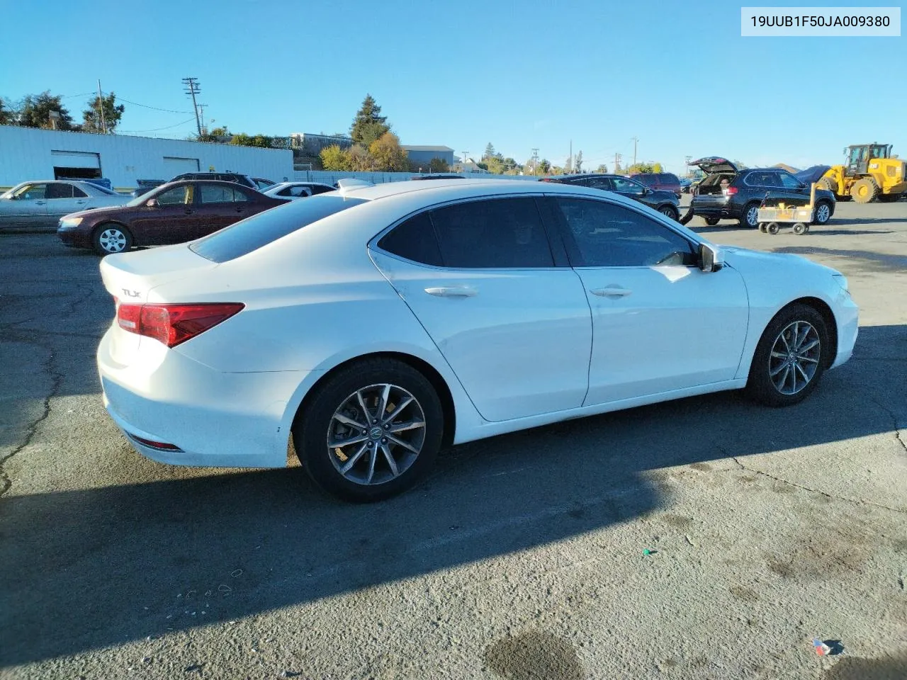 2018 Acura Tlx Tech VIN: 19UUB1F50JA009380 Lot: 79316514