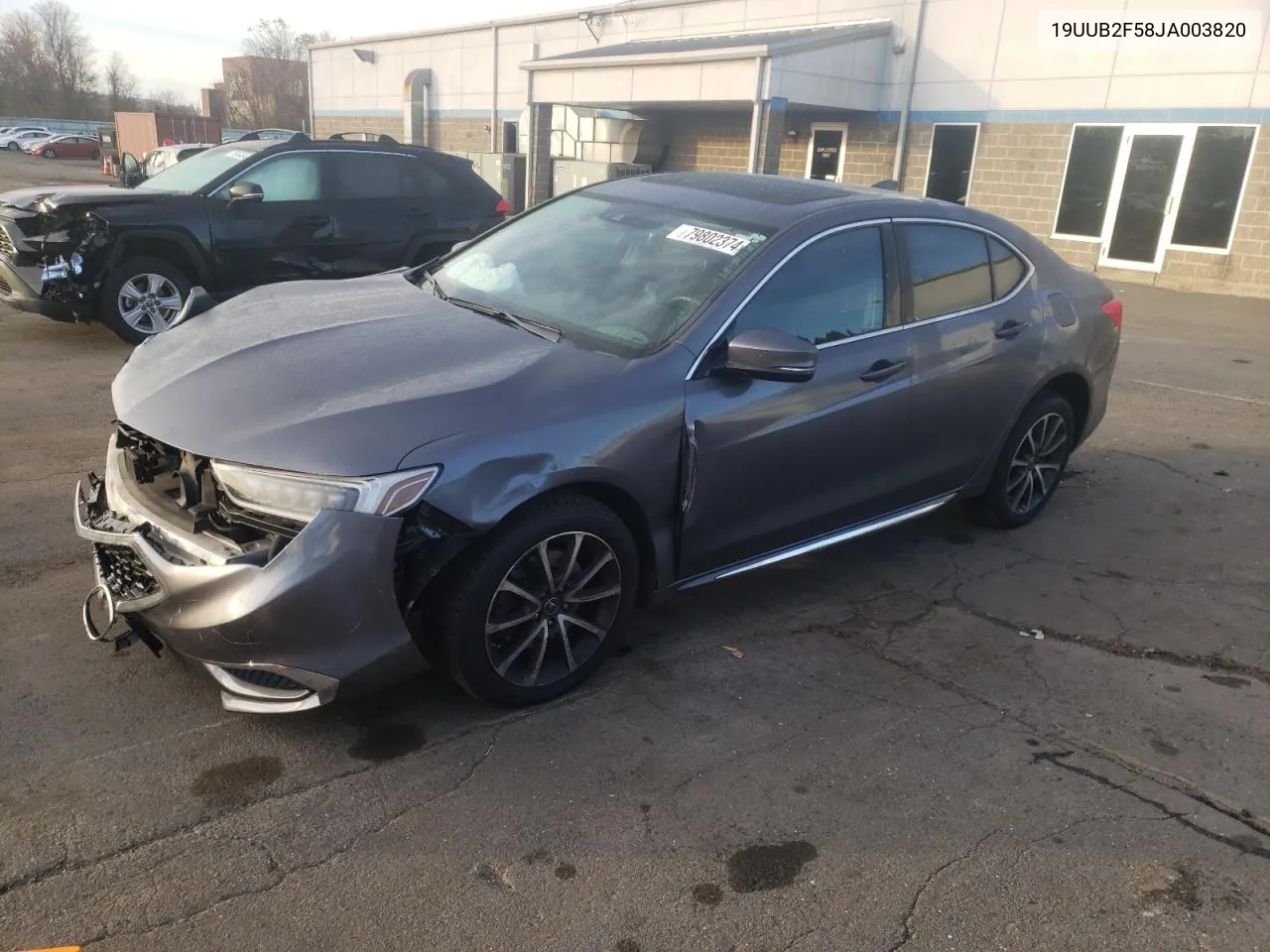 2018 Acura Tlx Tech VIN: 19UUB2F58JA003820 Lot: 79802374