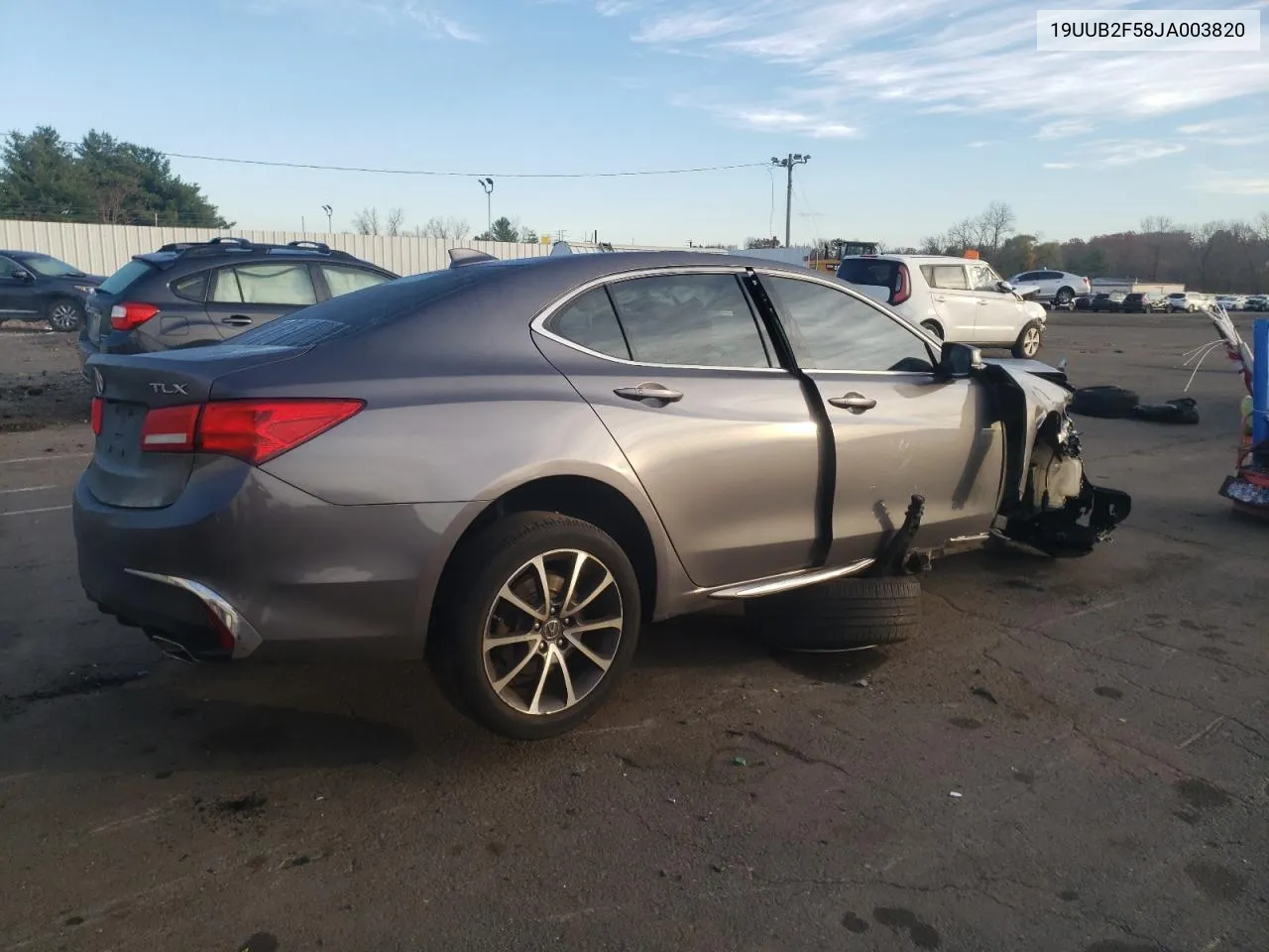 2018 Acura Tlx Tech VIN: 19UUB2F58JA003820 Lot: 79802374