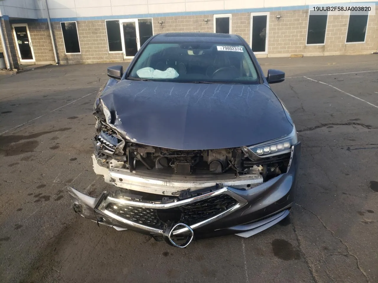 2018 Acura Tlx Tech VIN: 19UUB2F58JA003820 Lot: 79802374